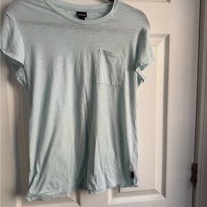 Patagonia Light Blue Short Sleeve Tee